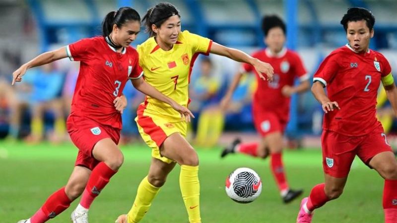 Giải đấu bóng đá nữ hàng đầu Trung Quốc cực kỳ hấp dẫn.